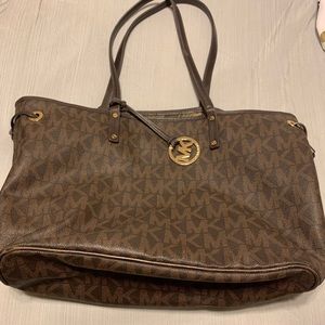 Authentic Michael Kors Reversible Snakeskin Purse